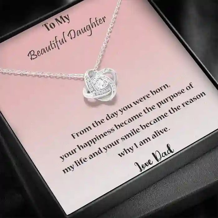 Beautiful Gift For Your Beautiful Daughter - Interstellar Solitaire Necklace