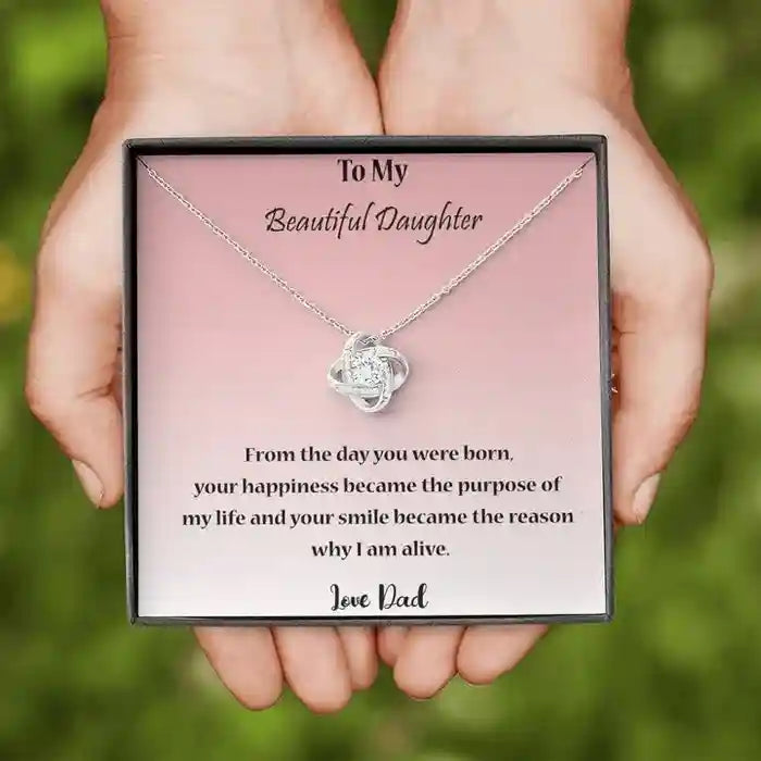 Beautiful Gift For Your Beautiful Daughter - Interstellar Solitaire Necklace