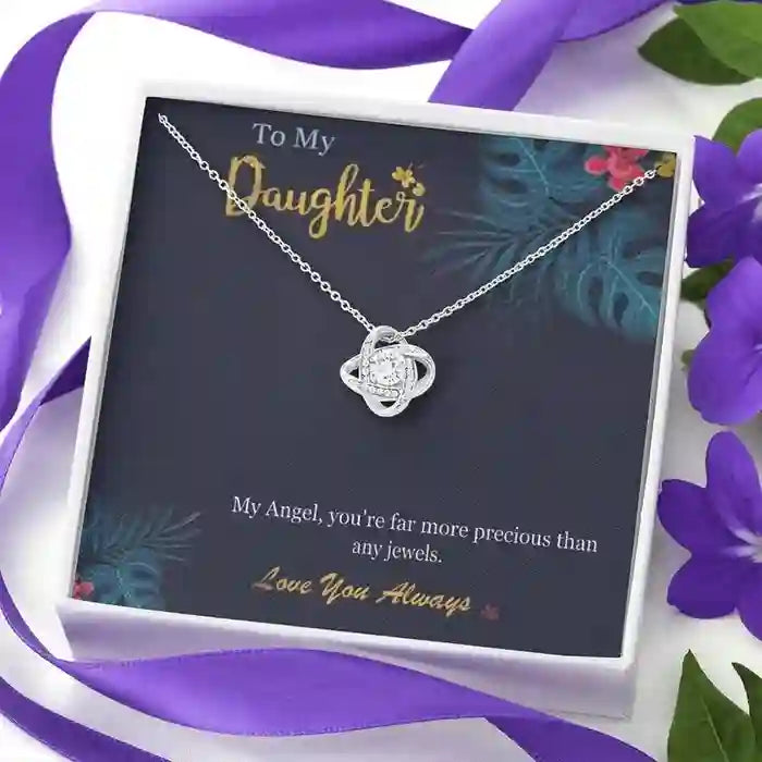 Most Unique Gift For Your Daughter - Interstellar Solitaire Necklace