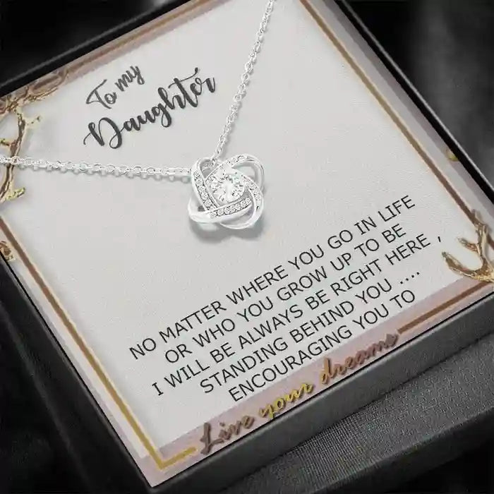 Special Surprise Gift For Your Daughter - Interstellar Solitaire Necklace
