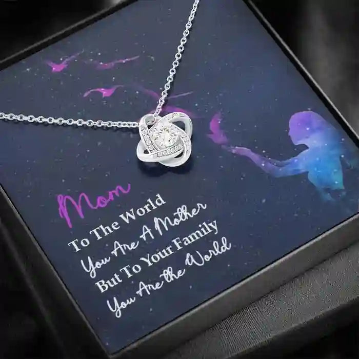 Most Worthy Gift For Your Mother - Interstellar Solitaire Necklace