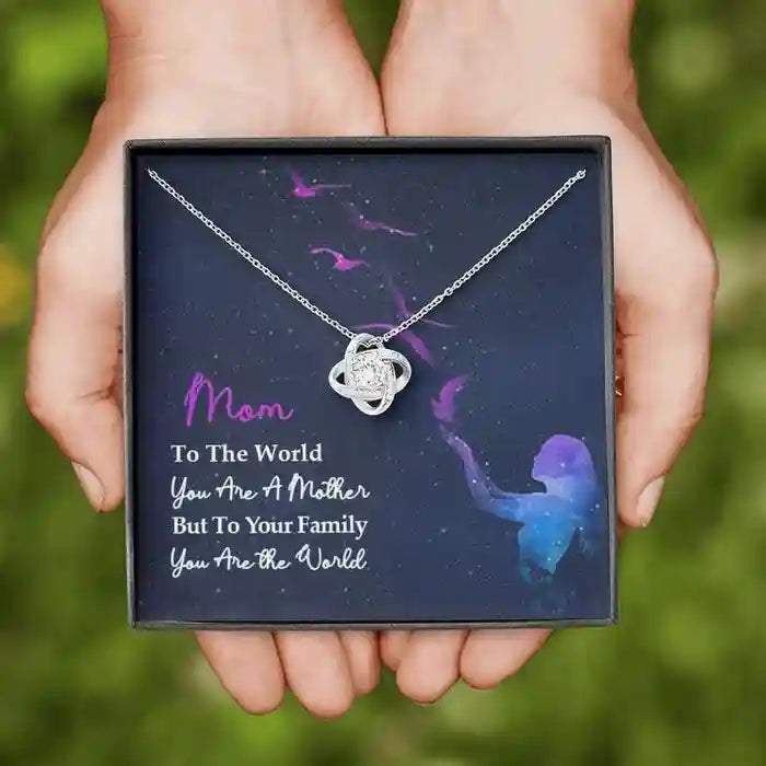 Most Worthy Gift For Your Mother - Interstellar Solitaire Necklace