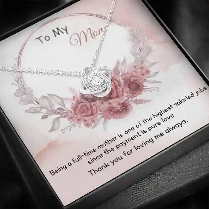 Most Beautiful Gift For Mother - Interstellar Solitaire Necklace