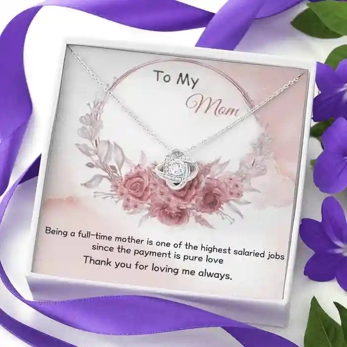 Most Beautiful Gift For Mother - Interstellar Solitaire Necklace