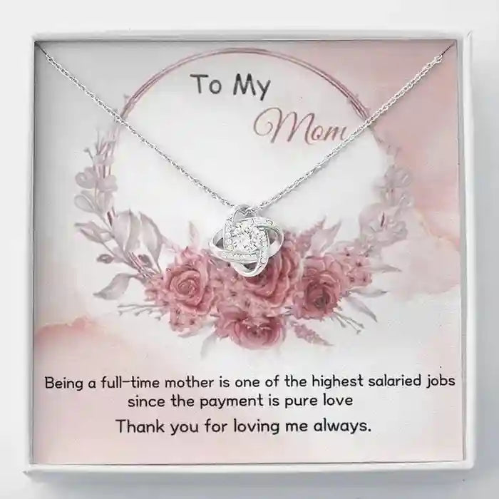 Most Beautiful Gift For Mother - Interstellar Solitaire Necklace