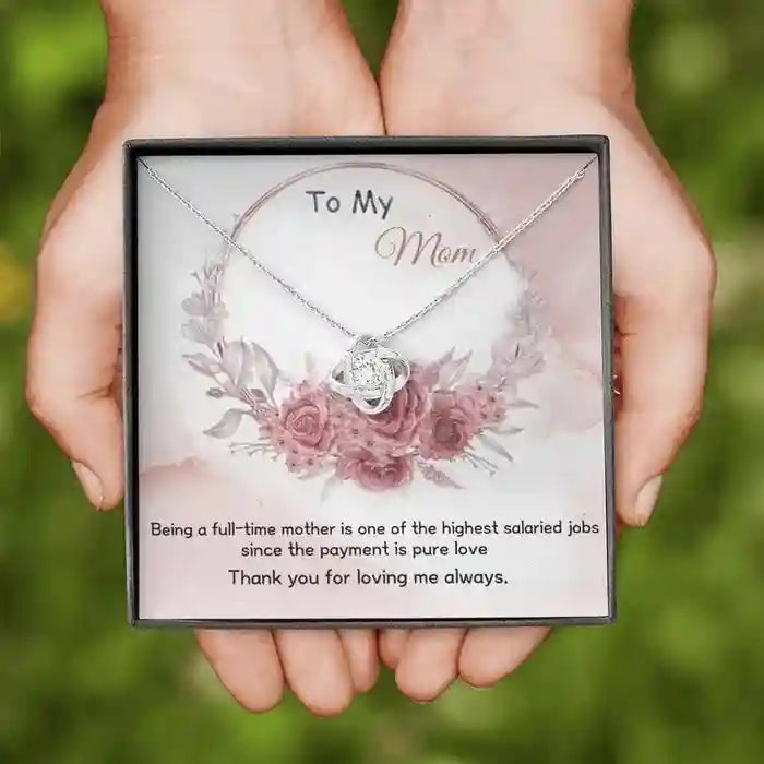 Most Beautiful Gift For Mother - Interstellar Solitaire Necklace