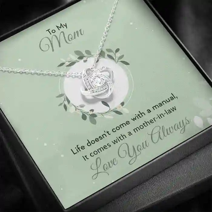 Unique Classy Gift For Mother In Law - Interstellar Solitaire Necklace