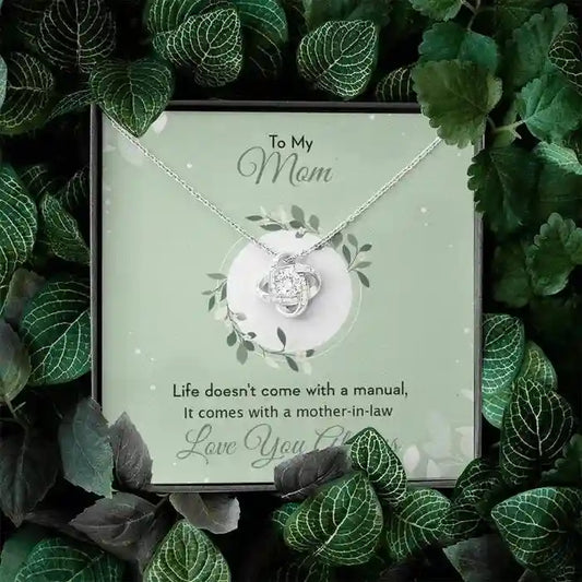 Unique Classy Gift For Mother In Law - Interstellar Solitaire Necklace