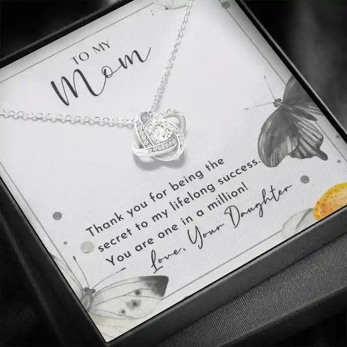 Special Gift For Mother & Daughter Love - Interstellar Solitaire Necklace
