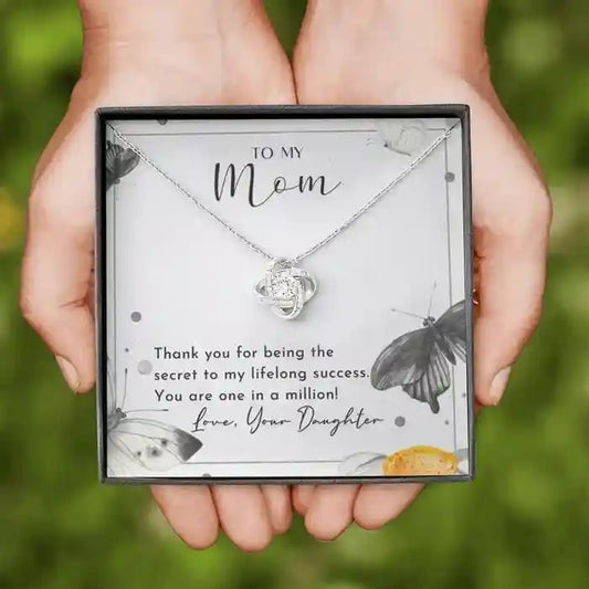 Special Gift For Mother & Daughter Love - Interstellar Solitaire Necklace
