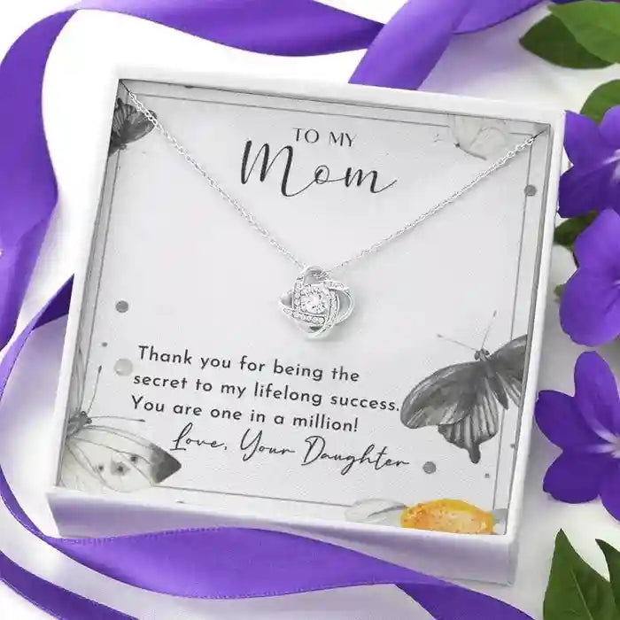 Special Gift For Mother & Daughter Love - Interstellar Solitaire Necklace