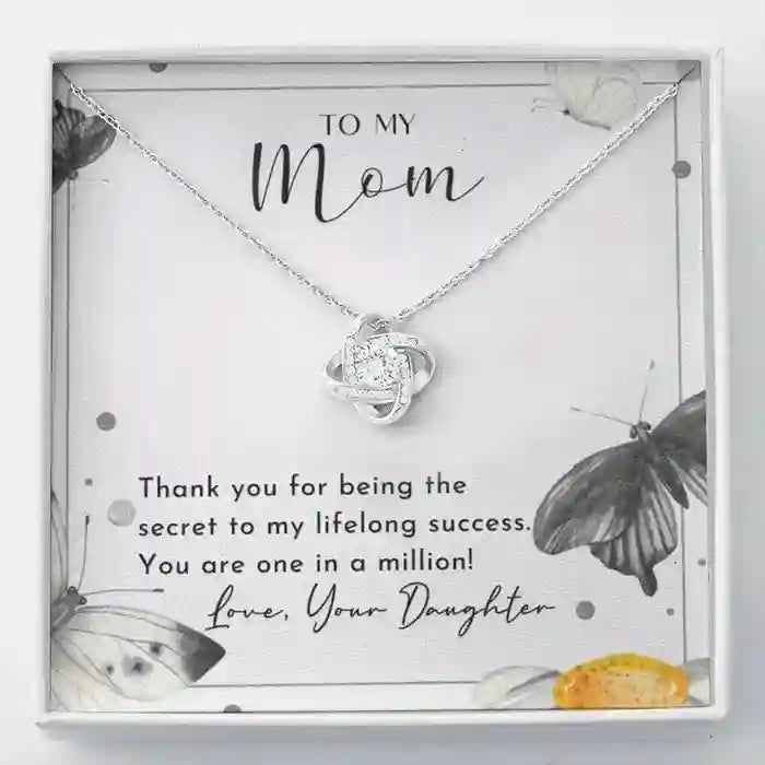 Special Gift For Mother & Daughter Love - Interstellar Solitaire Necklace