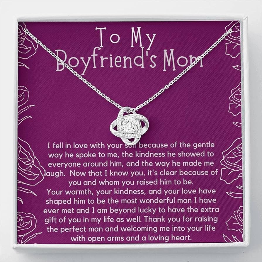Beautiful Gift To My Boyfriend's Mom - Interstellar Solitaire Necklace