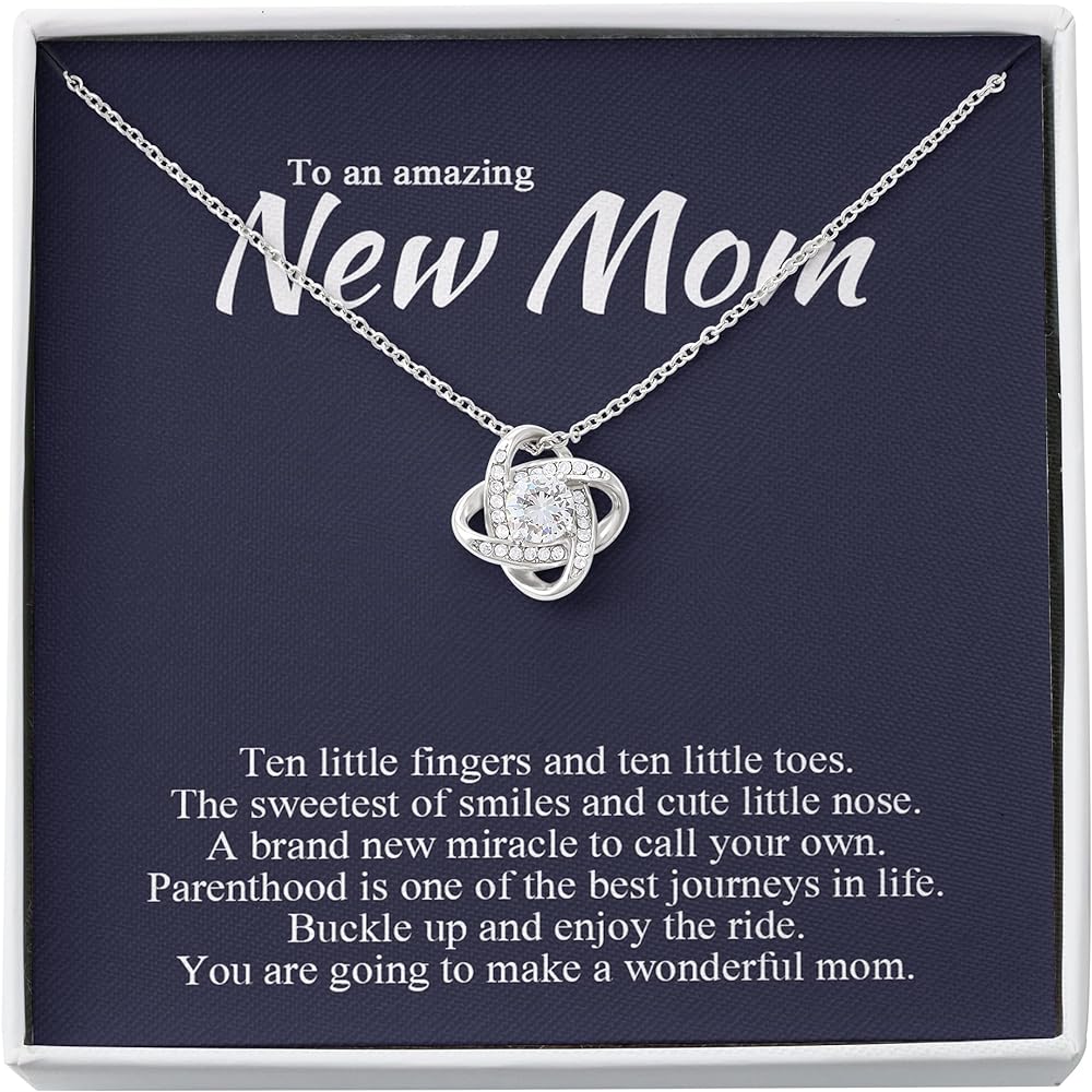 Beautiful Gift To My Beautiful Mom - Interstellar Solitaire Necklace