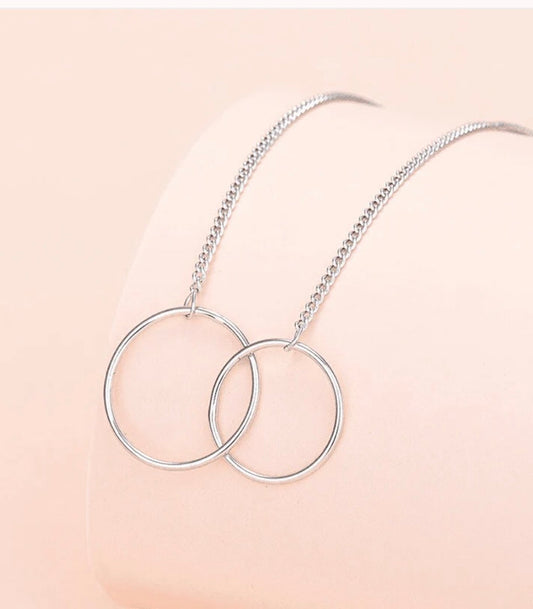 20th Birthday Special Gift - Dual Circlet Pendent