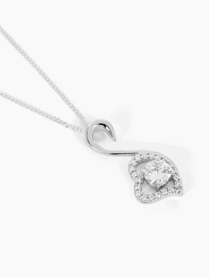 Swan 925 Pure Silver Necklace