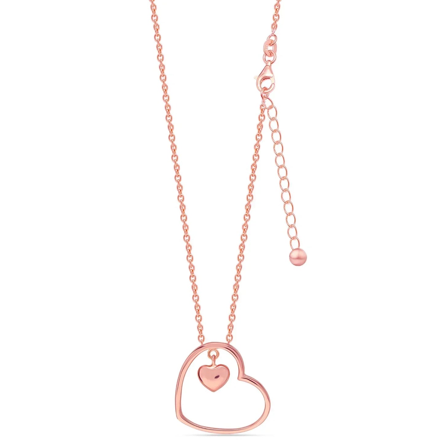 Heart Pure Silver Necklace