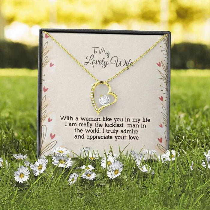 Perfect Silver Gift for Wife - Pure Silver Necklace Gift