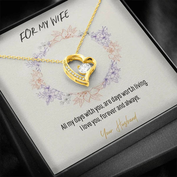 Best Luxury Gift for Wife - Pure Silver Necklace Gift Set