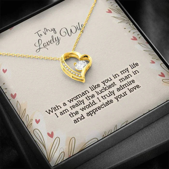 Perfect Silver Gift for Wife - Pure Silver Necklace Gift