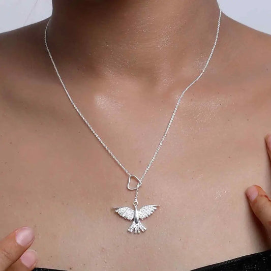 Phoenix Silver Necklace