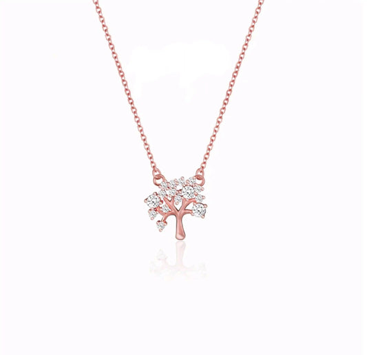 Tree of Life Pure Silver Necklace