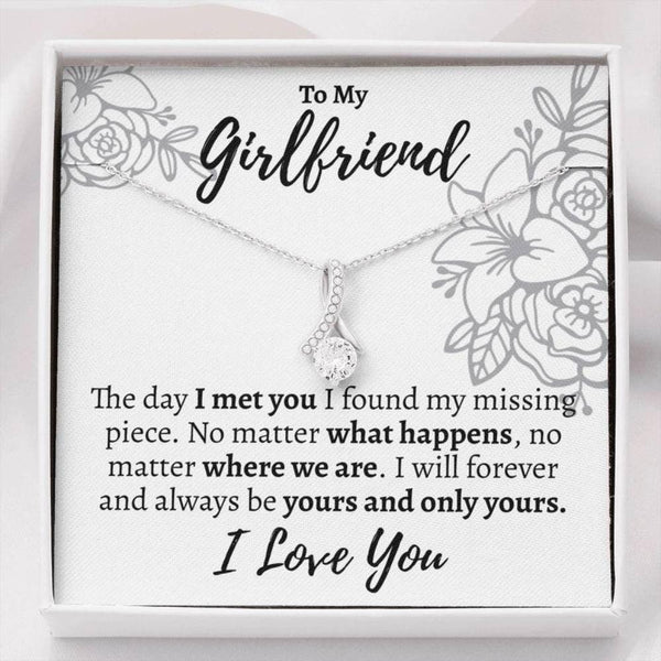 Best Jewellery Gift For Girlfriend - Ribbon Love Necklace
