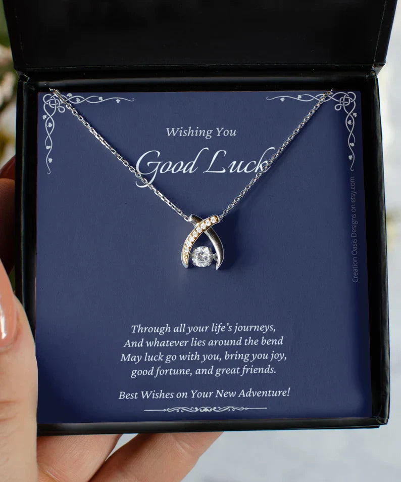 Special Gift For Special Moments - Wishbone Necklace