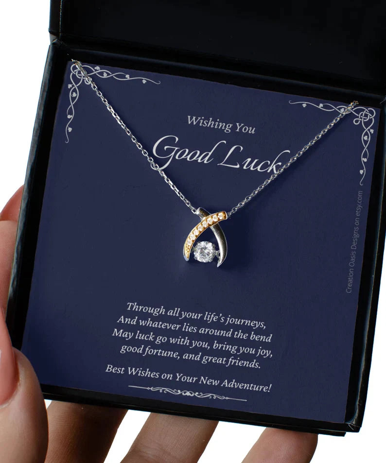 Special Gift For Special Moments - Wishbone Necklace