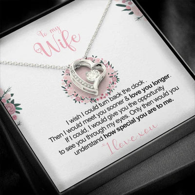 Most Ideal Gift For Wife - Pure Silver Necklace Gift