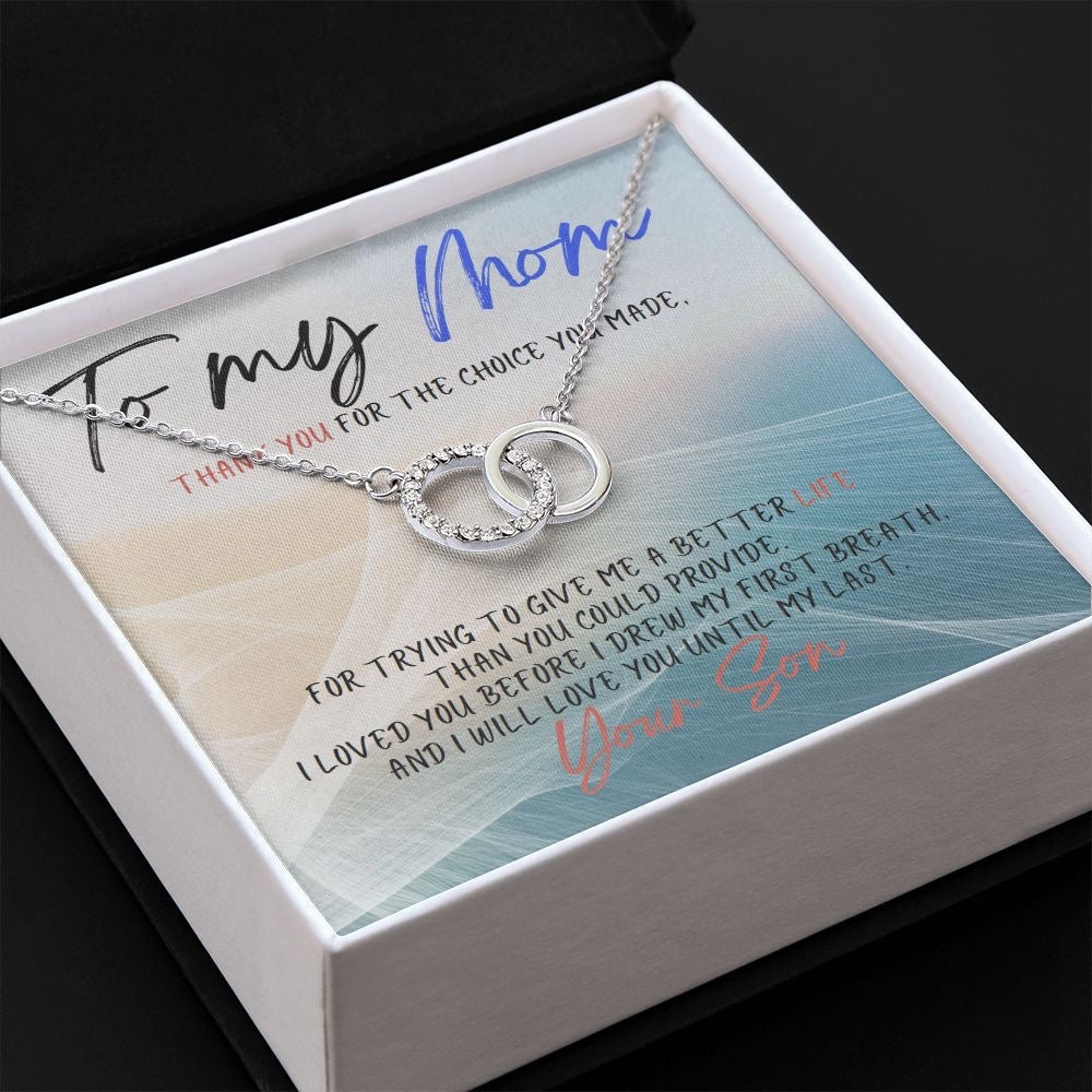 Beautiful Gift For My Mom - Dual Circlet Necklace