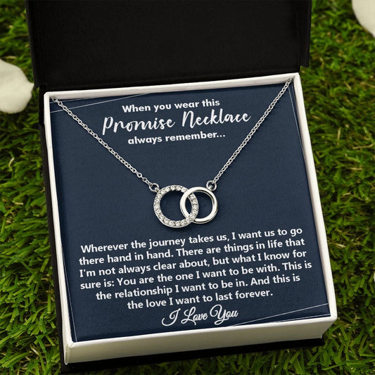 Beautiful Necklace For My Partner - Dual Circlet Necklace