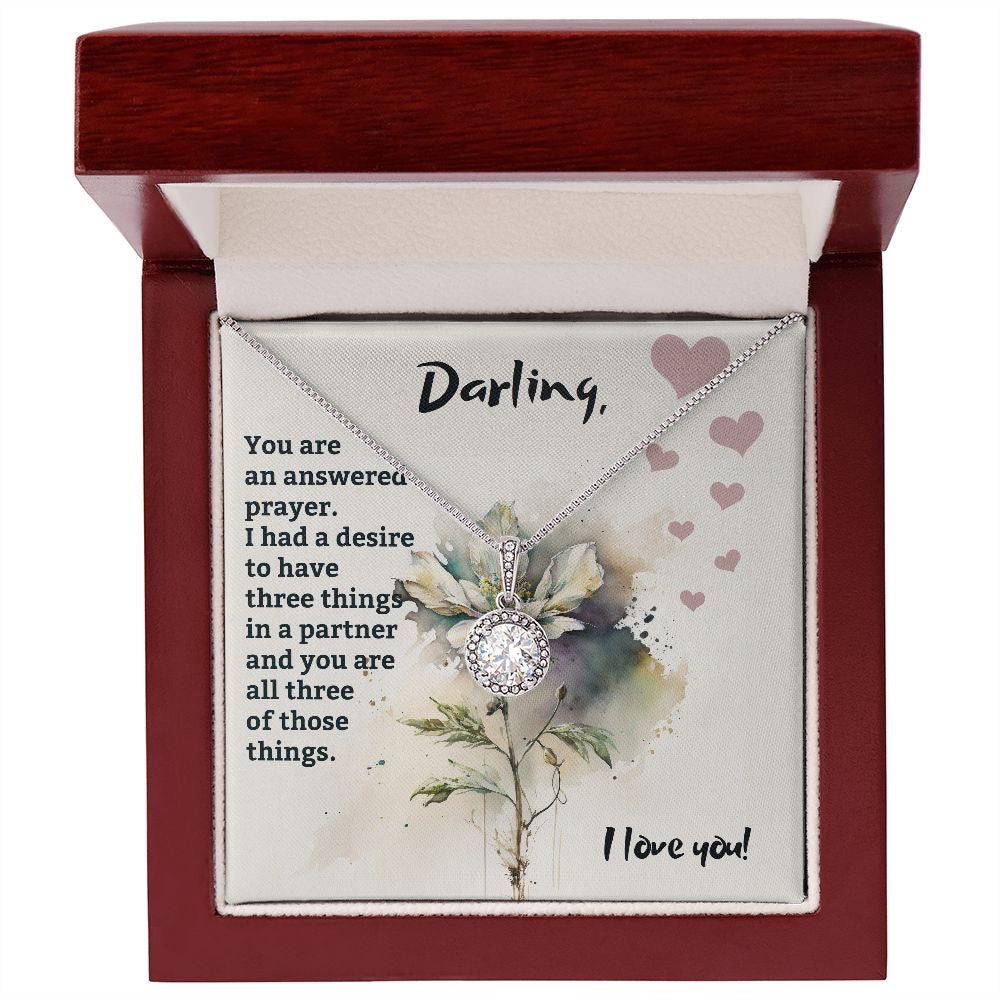 Bestest Gift For Your Love - Cizzle Drop Necklace