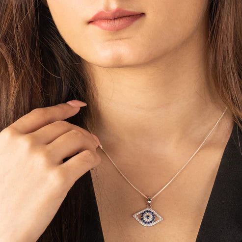 Evil eye Pendant - 925 Silver
