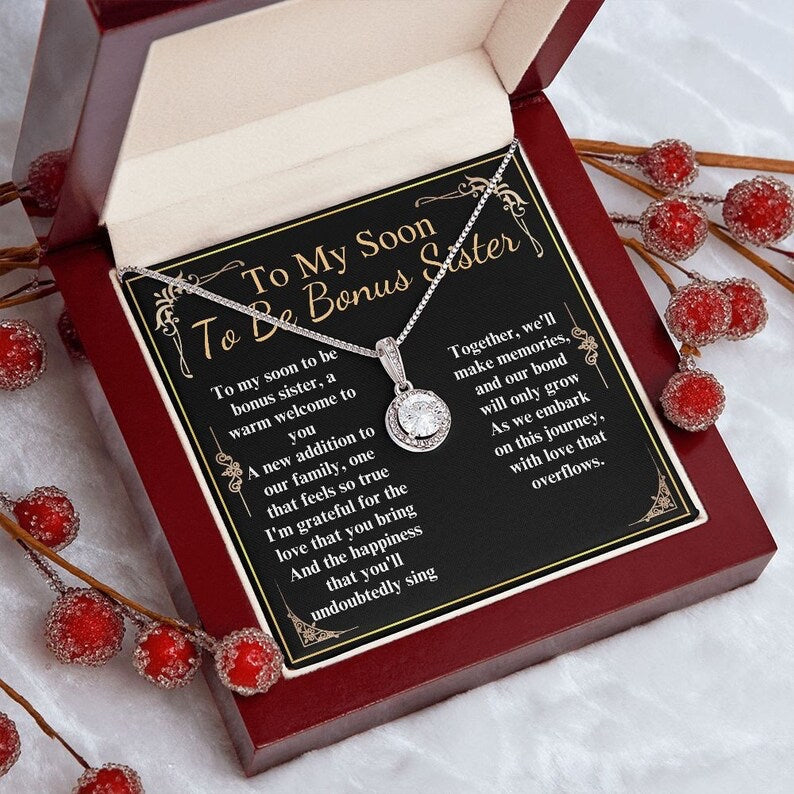 Gift For Your Sister - Cizzle Drop Necklace