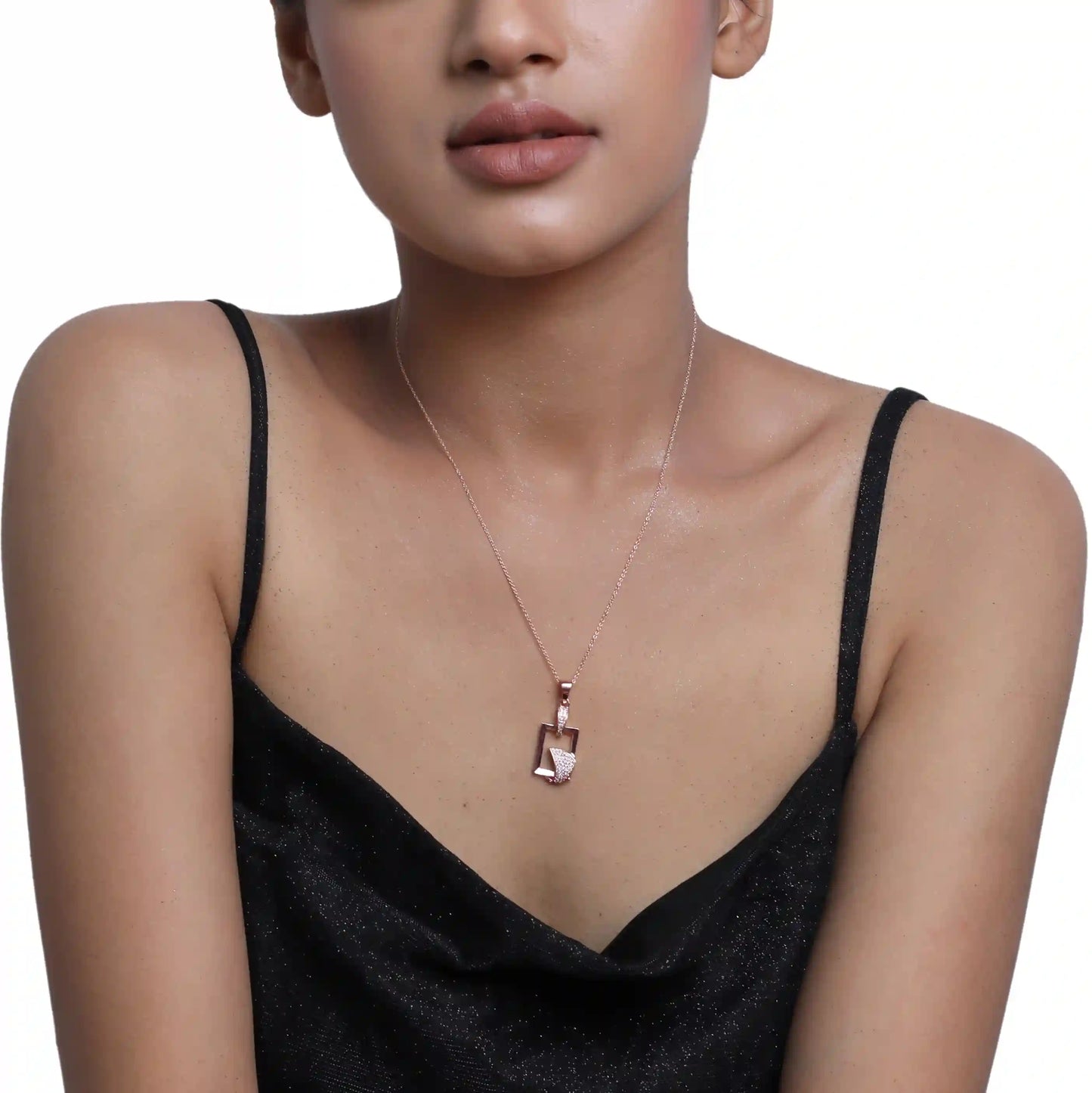 Photo Frame 925 Silver Necklace