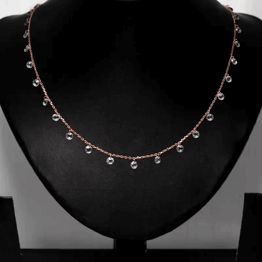 Seolfor 925 Sterling Silver Royal Queen Necklace - Seolfor