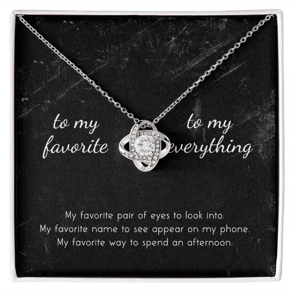 Most Unique Gift For Your Wife - Interstellar Solitaire Necklace
