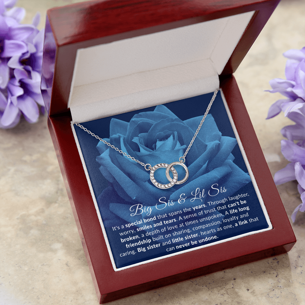 Special Gift For Sisters - Dual Circlet Necklace