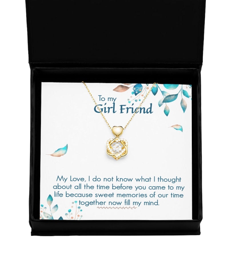 Special Unique Gift To Surprise Your Girlfriend - Dancing Heart Necklace