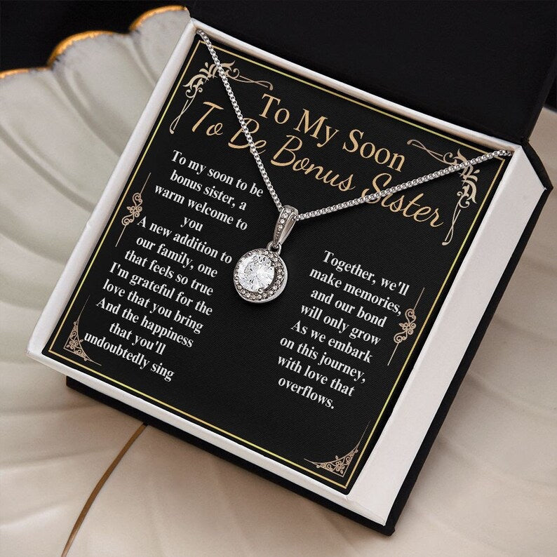 Gift For Your Sister - Cizzle Drop Necklace