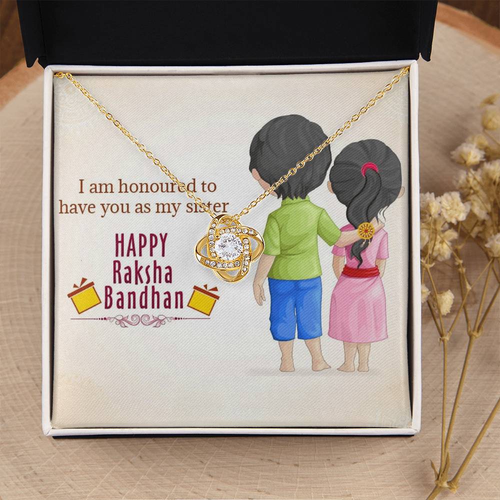 Most Unique Rakshabandhan Gift For Sister - 925 Sterling Silver Necklace Gift