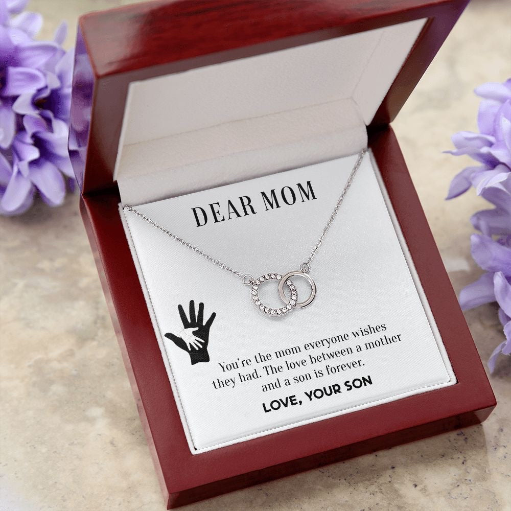 Beautiful Gift For My Mom - Dual Circlet Necklace