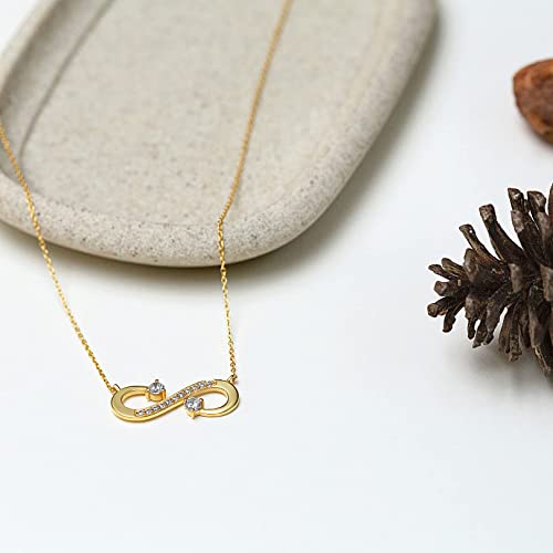 Infinity 925 Sterling Silver Necklace
