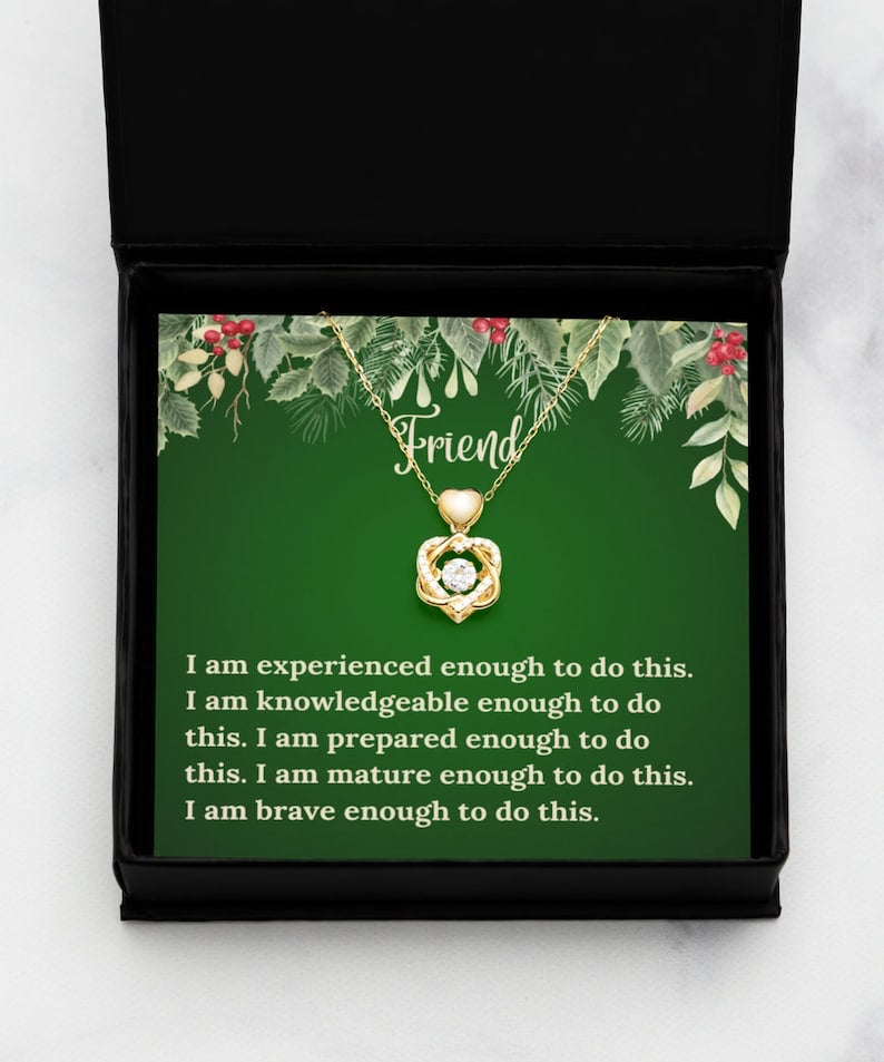 Best Birthday Gift for Friend - Dancing Heart Necklace