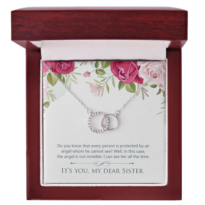 Beautiful Gift For My Sister - Dual Circlet Necklace