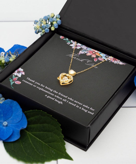 Beautiful Gift To Say Thank You - Dancing Heart Necklace
