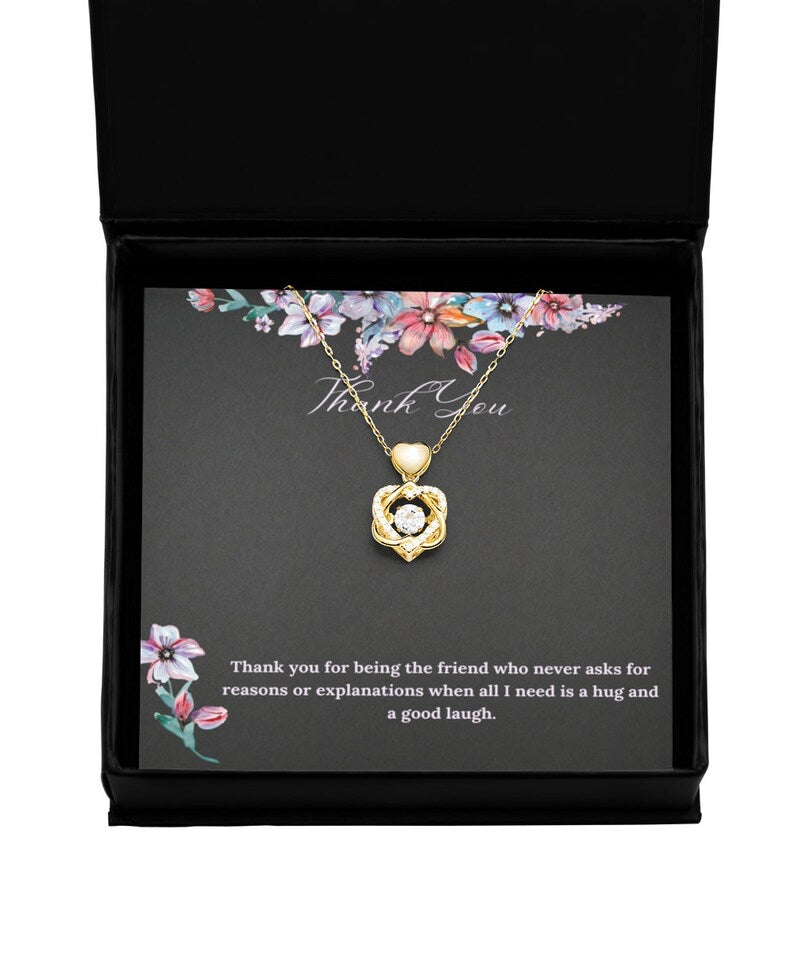 Beautiful Gift To Say Thank You - Dancing Heart Necklace