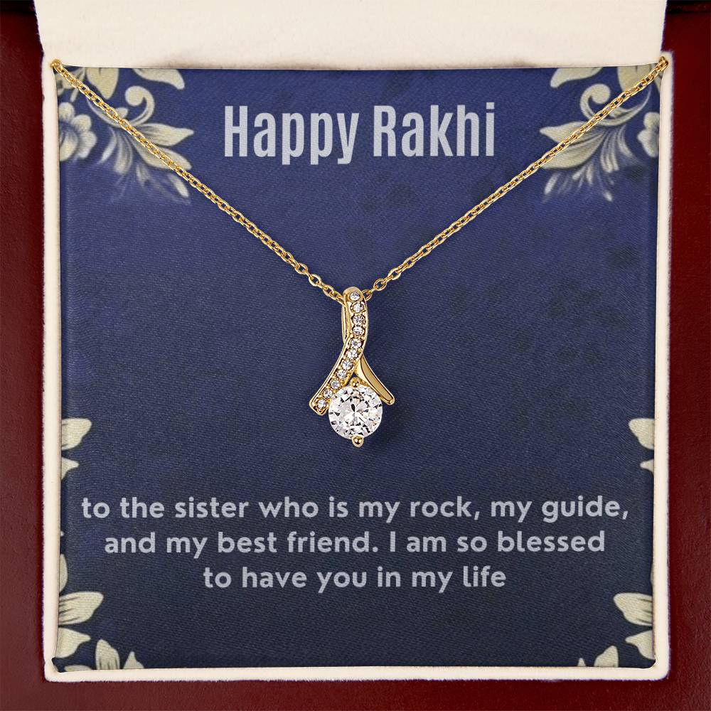 Amazing Rakshabandhan Gift For Sister - 925 Sterling Silver Necklace