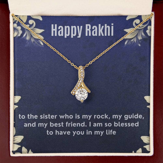 Amazing Rakshabandhan Gift For Sister - 925 Sterling Silver Necklace
